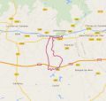 Cliquez sur la carte pour agrandir puis sur le lien en bleu pour télécharger la trace gps