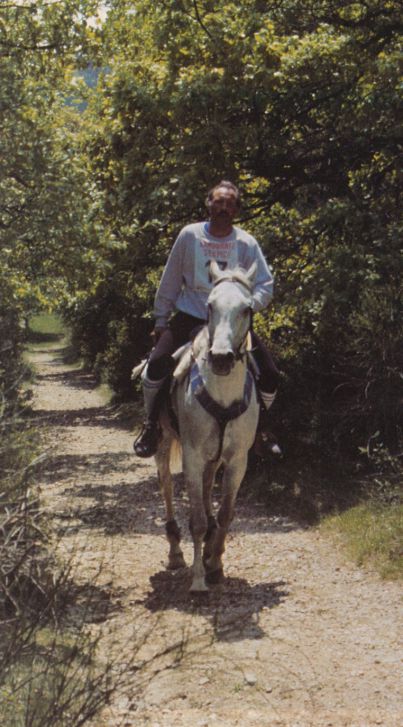 Azur monté en course par son propriétaire Jacques Robin.