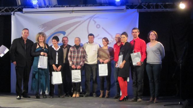 Podium par équipe.