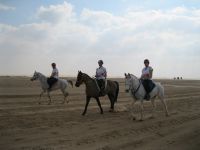 Robin Cornely dans le desert de Dubaï