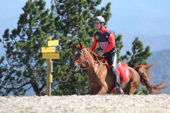 En sommet du Mont Aigoual